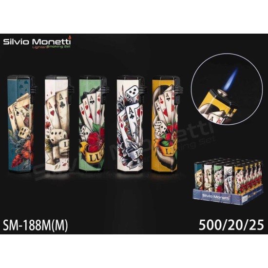 METAL ÇAKMAK SİLVİO MONETTİ SM 188M PK 25