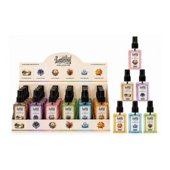 İKD KARIŞIK KOLONYA 100 ML SPREYLİ PK 24**192