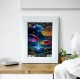 ÇERÇEVE DALGA DESEN 13*18
