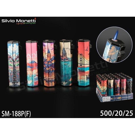 METAL ÇAKMAK SİLVİO MONETTİ SM 188M PK 25