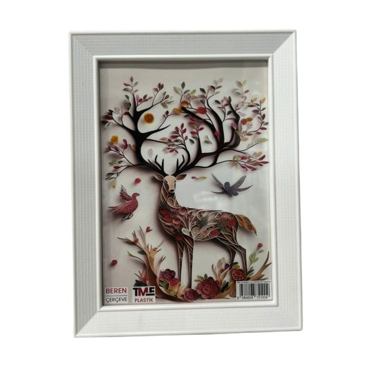 BEYAZ ÇERÇEVE 15X21***40
