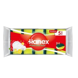 BYHANEX 5 Lİ OLUKLU BULAŞIK SÜNGERİ PK 72 