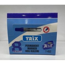 TRIX KOLİ KALEMİ JUMBO MAVİ PK 10