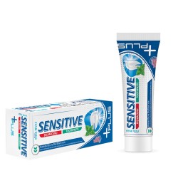 FRESH WHITE DİŞ MACUNU SENS.+PLUS 90 GR**12