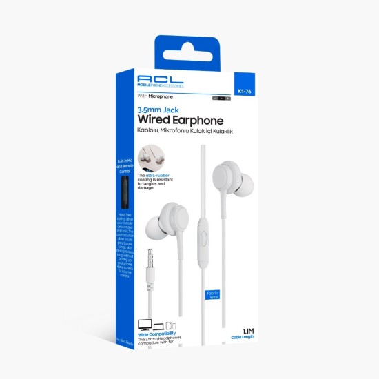 ACL K1 76 MİKROFONLU KULAKLIK