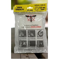 SİNEKLİK ÇİFT KANAT 125X150 CM DİFİX**320
