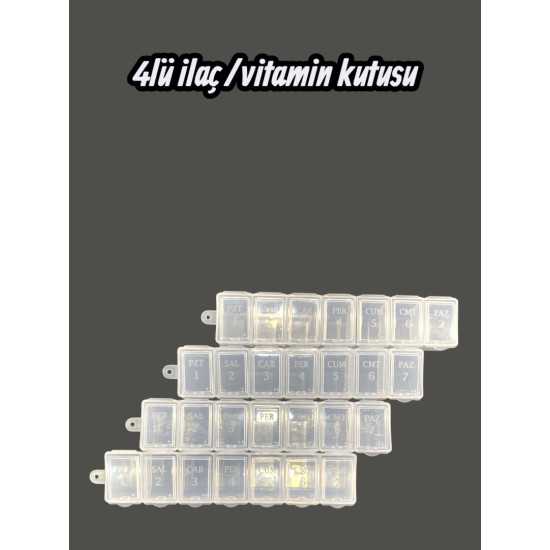 İLAÇ KUTUSU 4 LÜ**150