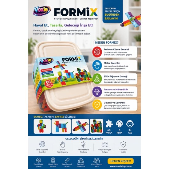 FORMİX EV LEGO 60 PARÇA **48
