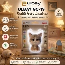 ULBAY GC 19 KEDİ GECE LAMBASI**200