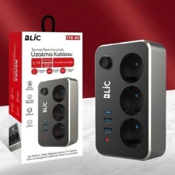 BLIC FTR 02 AKIM KORUMALI PRİZ ÜÇLÜ