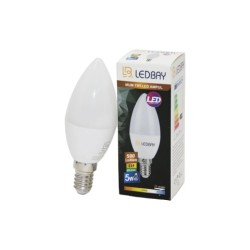LEDBAY 5W BEYAZ MUM LED AMPÜL İNCE DUY **100