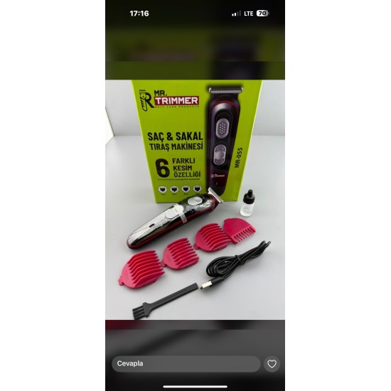 MR.TRIMMER MR 055 TRAŞ MAKİNESİ**60