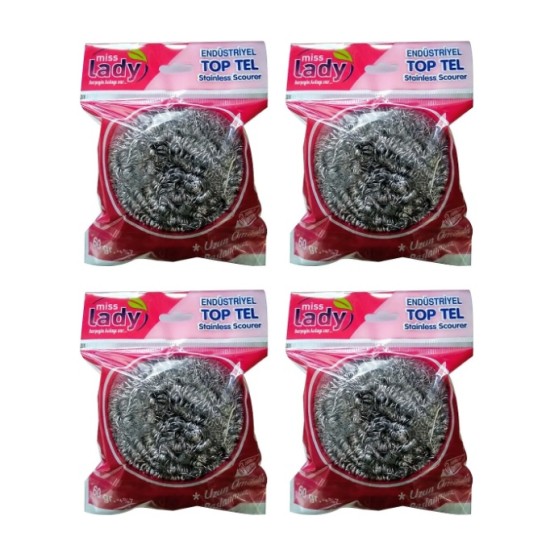 MİSS LADY BULAŞIK TELİ 60 GR PK 12**18