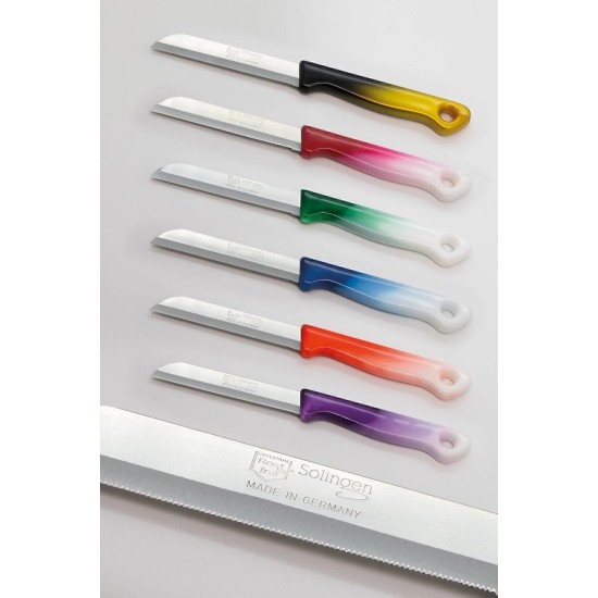 SOLİNGEN MEYVE BIÇAK TIRTIKLI ÇİFT RENK**250