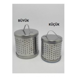 ÇAY SÜZGEÇ SİLİNDİR METAL KÜÇÜK**200