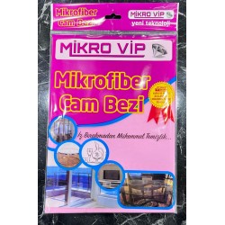 MİCRO VİP CAM BEZİ 38X45 CM**100