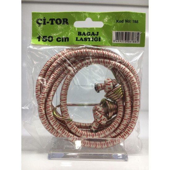 BAGAJ LASTİĞİ 8 mm 150 cm **100