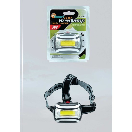 KSMART KAFA LAMBASI LEDLİ K-4115 **240 