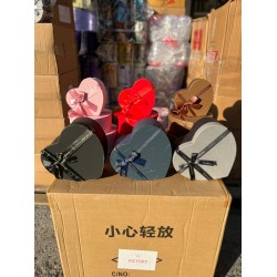 ÖZD 7001 HEDİYE KUTUSU 3 LÜ KALPLİ **36