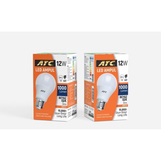 ATC LED AMPÜL 12W **100