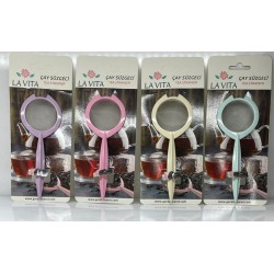 PLASTİK ÇAY SÜZGEÇ BADAK ÜSTÜ 8025 PK 12**12