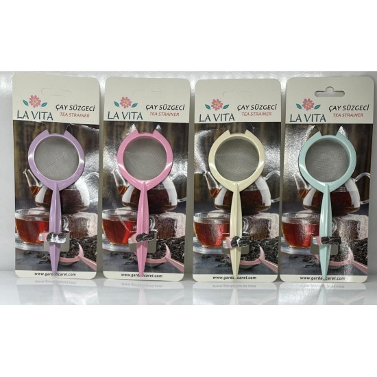 LAVİTAPLASTİK ÇAY SÜZGEÇ BADAK ÜSTÜ 8025 PK 24