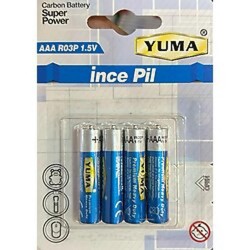 YUMA İNCE PİL PK 48**30