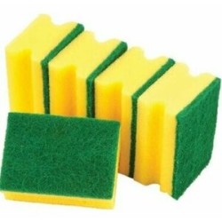 ECO VERDE 5 Lİ OLUKLU BULAŞIK SÜNGERİ PK 36
