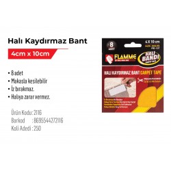 HALI KAYDIRMAZ BANT FLAMME**250