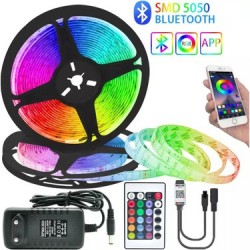 KUMANDALI ŞERİT LED 5MT 3 ÇİPLİ**60