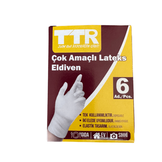 TTR LATEKS ELDİVEN 6 LI PKT 24